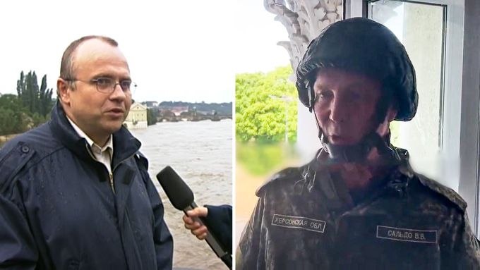 Putinův gubernátor komentoval záplavu z Kachovky. Dal vzpomenout na pražského exprimátora.