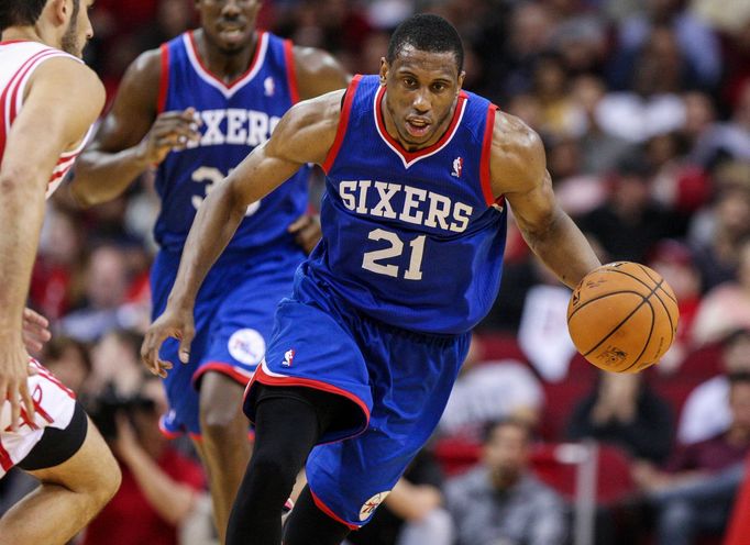 NBA: Philadelphia 76ers at Houston Rockets (Thaddeus Young)