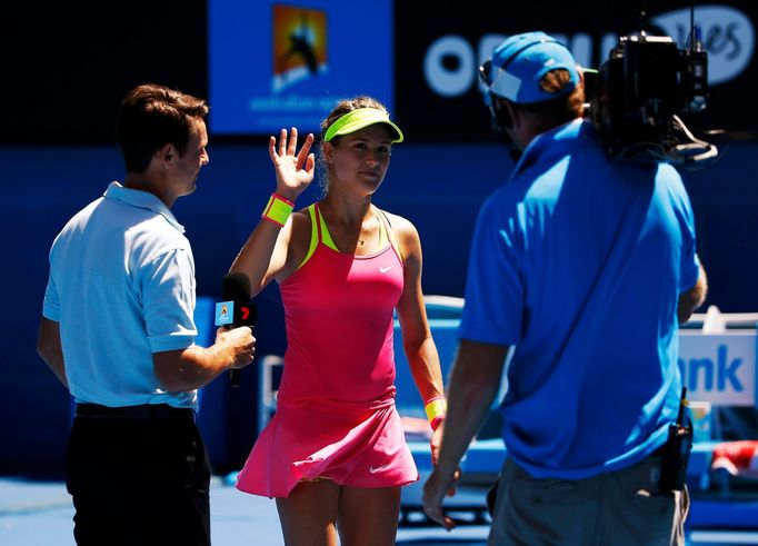 Eugenie Bouchardová ve třetím kole Australian Open