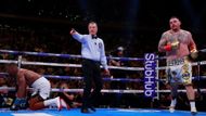 Devětadvacetiletý boxer mexického původu v New Yorku dokázal skolit dosud neporaženého Anthony Joshuu. A to přitom šel do zápasu po pouhých pěti týdnech přípravy jako náhradník za Američana Jarrella Millera, který byl pozitivně testován na doping.