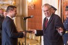 Prezident jmenoval Jiřího Havlíčka ministrem průmyslu. Rozvíjejte nahromaděné bohatství, vyzval ho