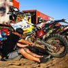 Rudolf Lhotský (Husqvarna) v 1. etapě Rallye Dakar 2021