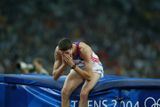 Výškař Jaroslav Bába odcestoval do Atén s medailovými ambicemi, které se mu, ač tomu naše momentka nenapovídá, povedlo naplnit bronzem.