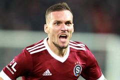 Sparta - Slavia 1:0. Rekordní série hostů končí, jubilejní derby rozhodl Haraslín