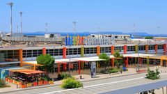 The Marseille-Provence airport in Marignane