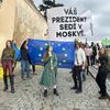 Demonstrace Pražský hrad 27. 9. 2025
