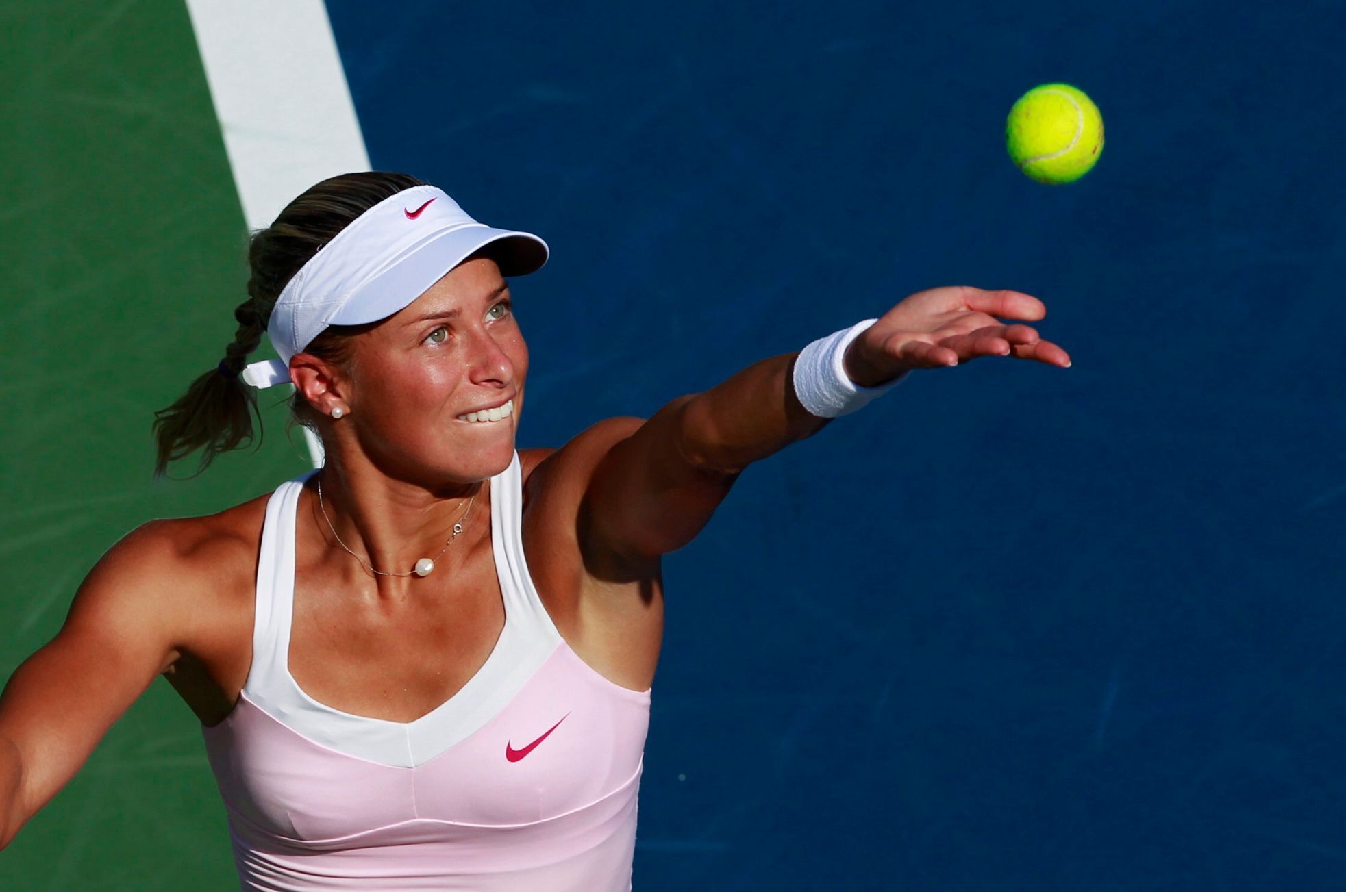 Andrea Hlaváčková ve 3: kole US Open proti Marii Kirilenkové