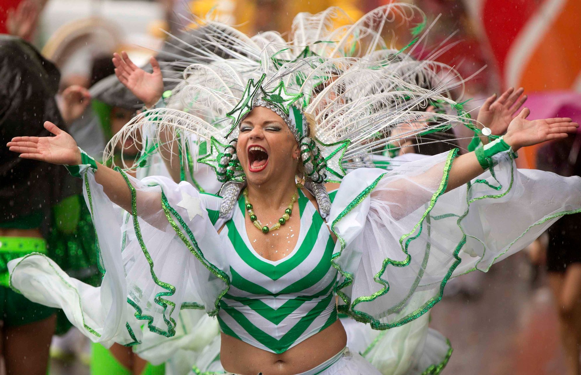 Karneval v londýnském Notting Hillu