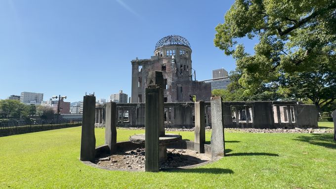 Trosky Atomového dómu v Hirošimě
