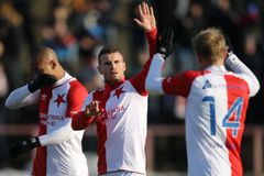 Slavia vydřela výhru v Karviné, patičkou rozhodl Mešanovič
