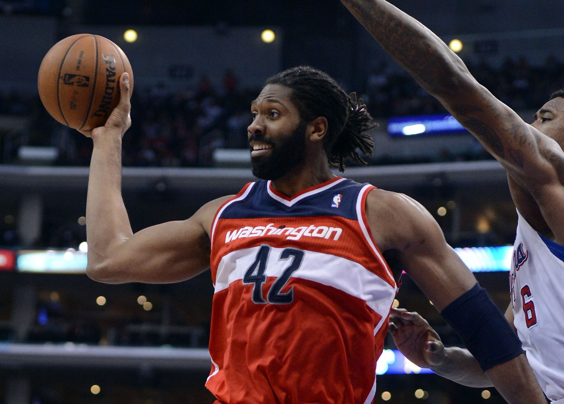 NBA: Washington Wizards at Los Angeles Clippers (Nene Hilario 