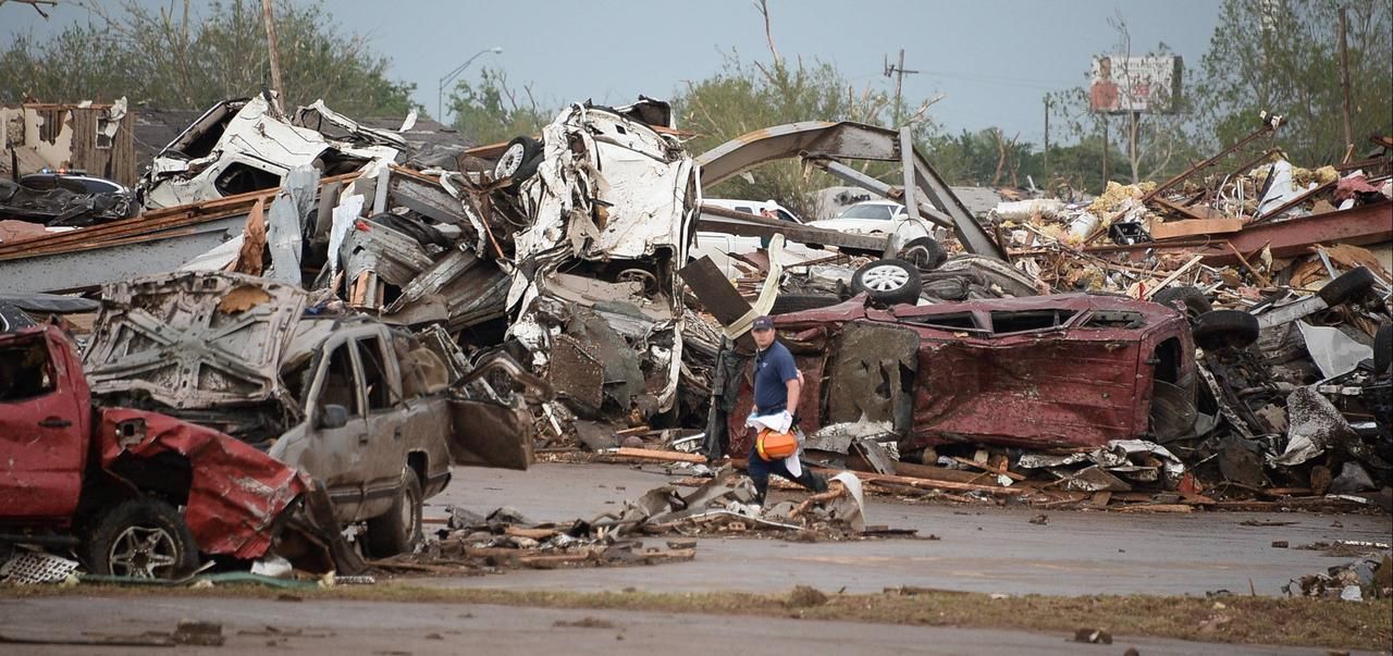Oklahoma - tornádo - 20. května - Moore