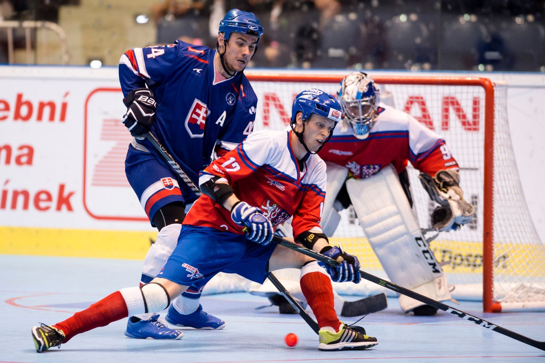 Semifinále MS v hokejbalu 2017, Česko - Slovensko: Martin Kudela