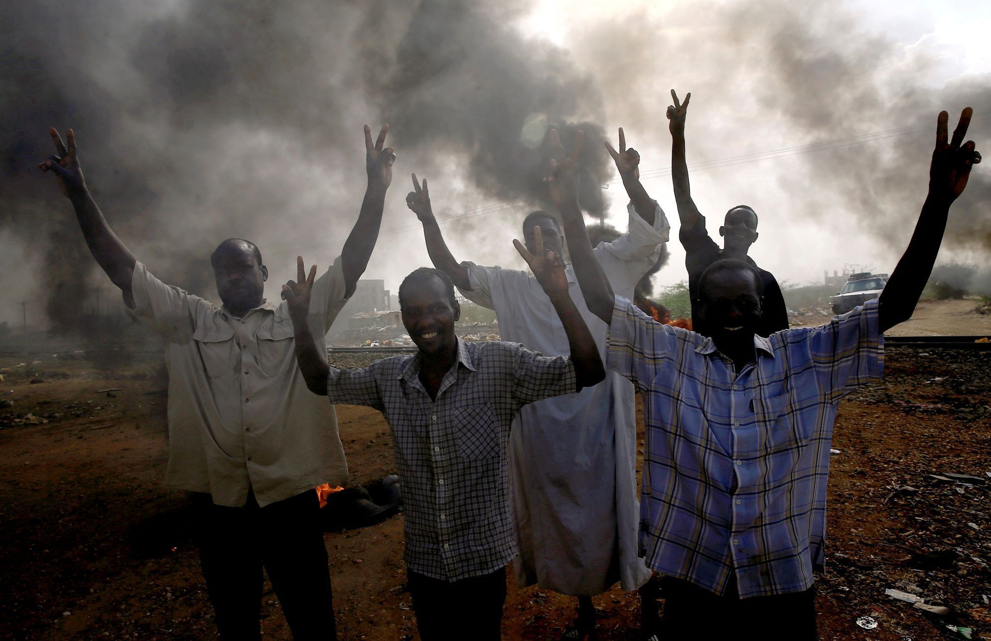 Protesty v Chartúmu 3. června.