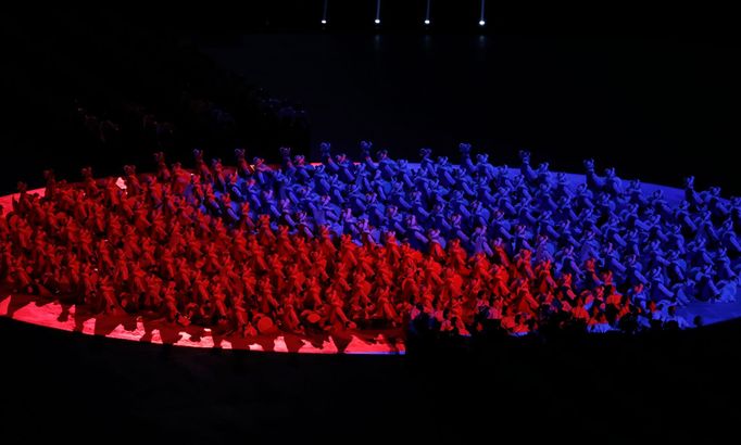 Zahajovací ceremoniál XXIII. zimních olympijských her v Pchjongčchangu 2018