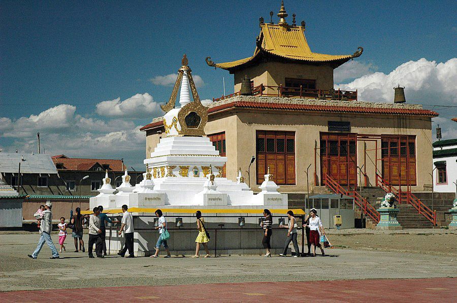 Mongolsko před volbami 2008