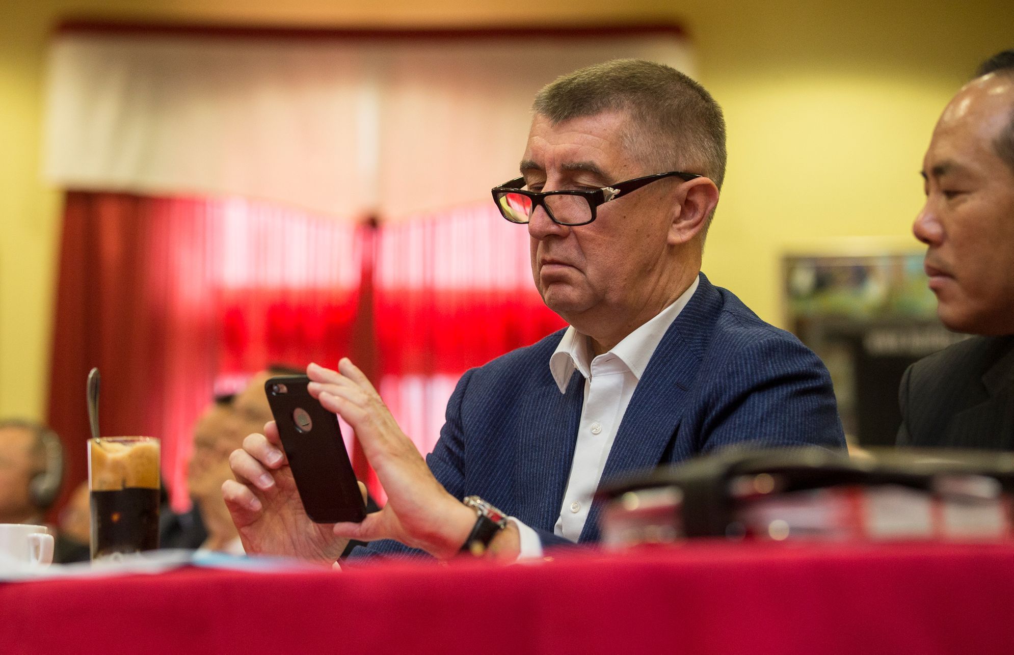 Babiš v Sapě