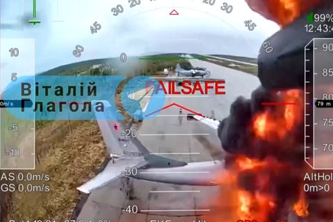 Rusko Ukrajina útok drony