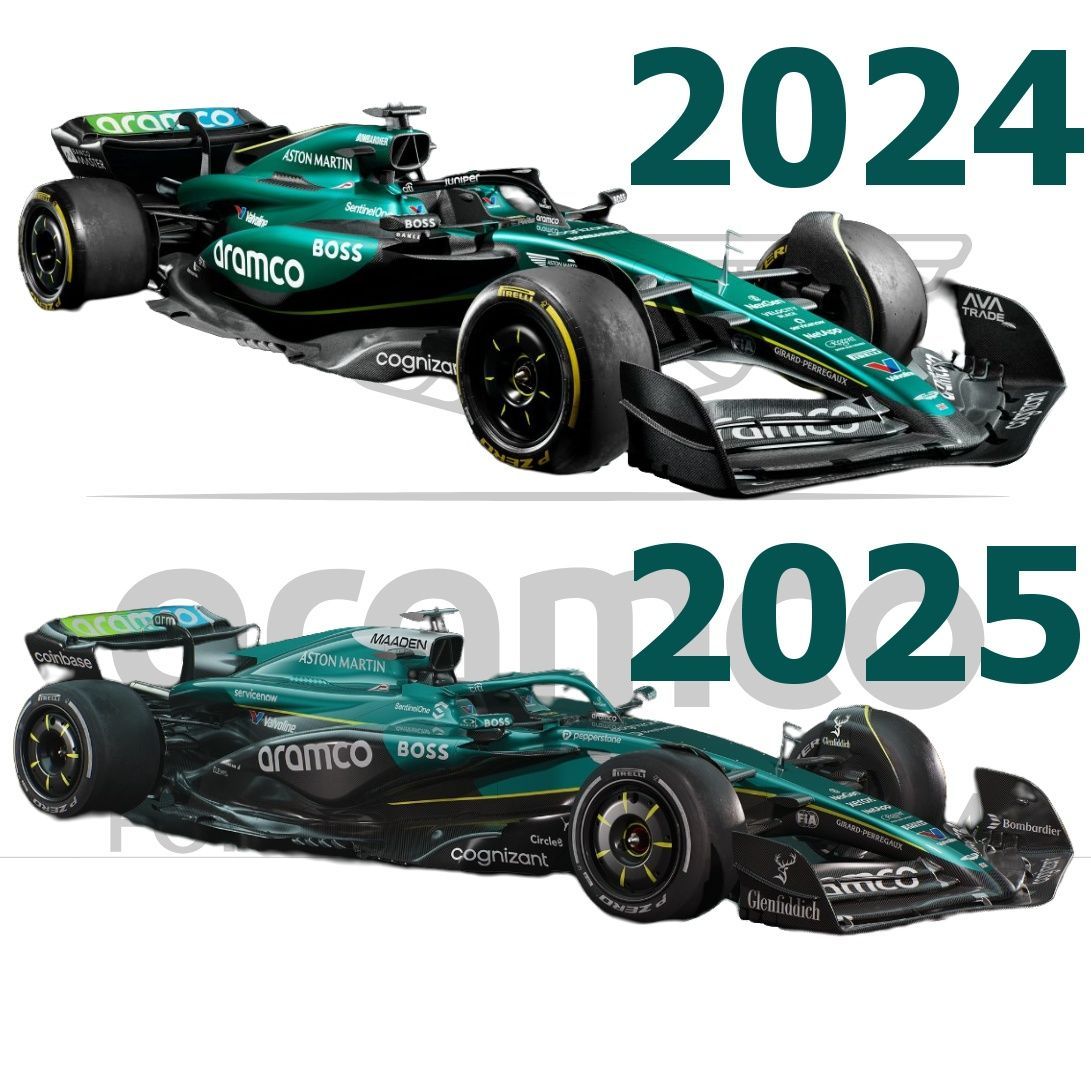F1 2024 vs. 2025