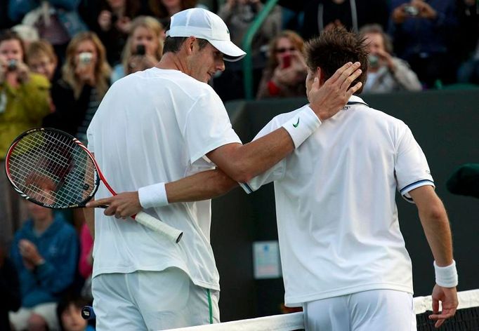 John Isner a Nicolas Mahut