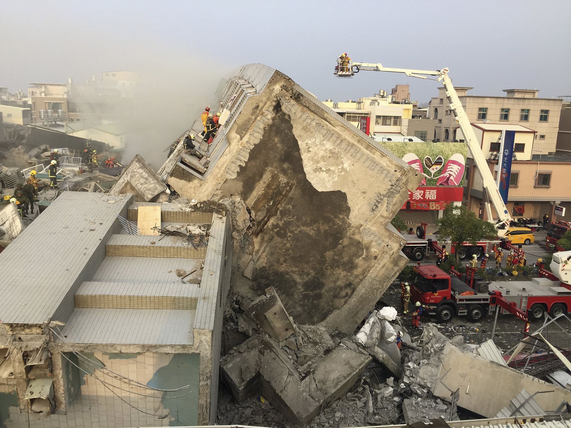 Zemětřesení na Tchaj-wanu. Ilustrační foto