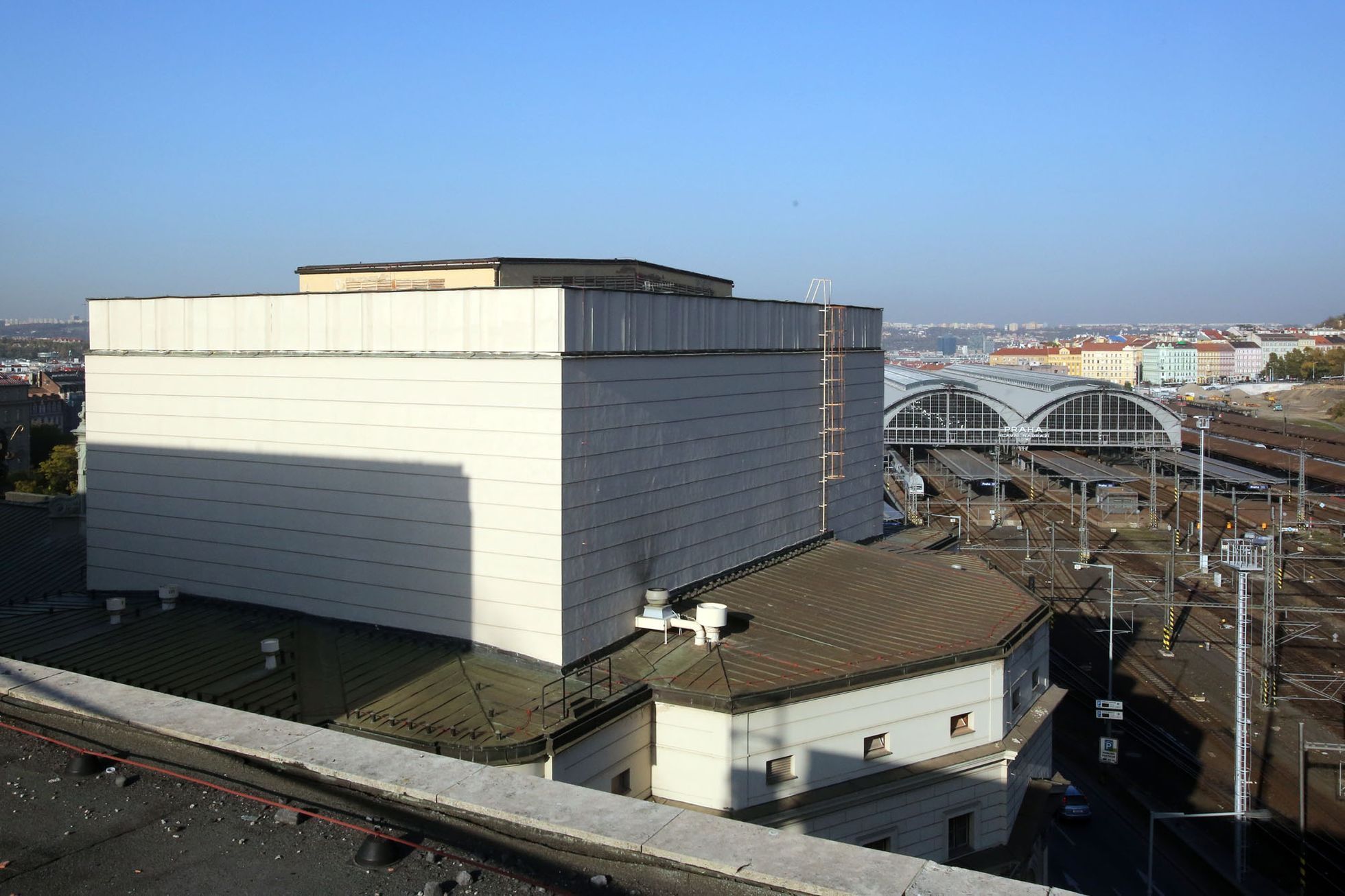 Státní opera v Praze po demolici