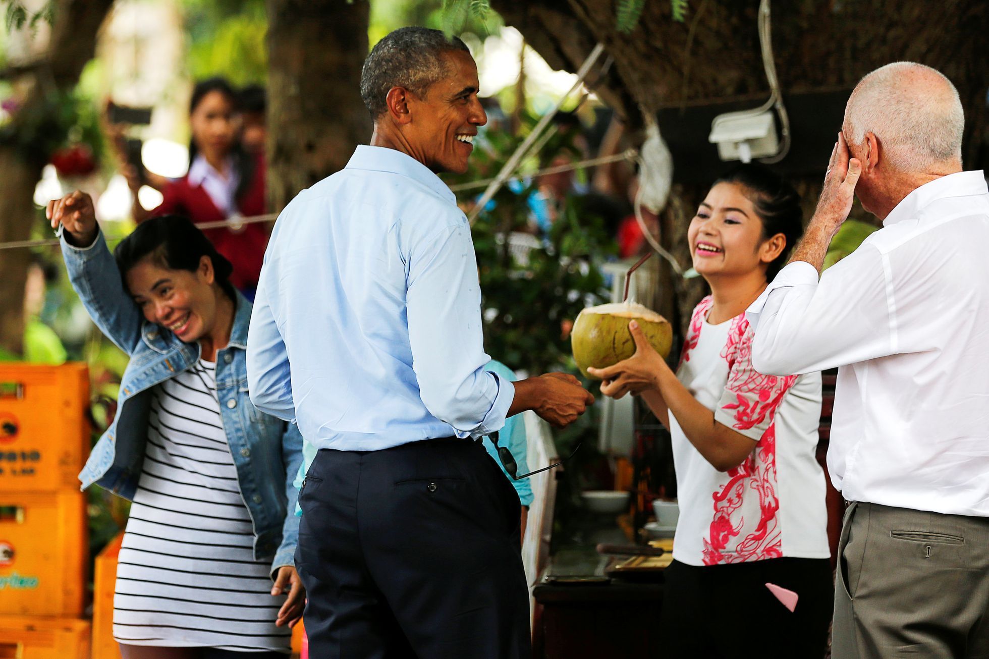 Barack Obama v Laosu