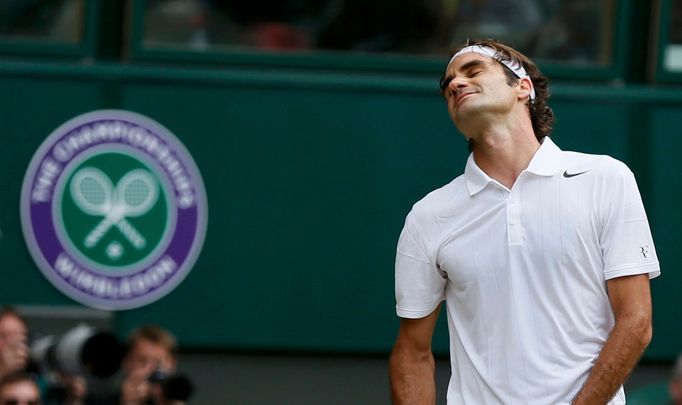 Roger Federer na Wimbledonu 2014