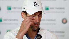 Novak Djokovič ve čtvrtfinále French Open 2017