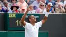 Australský tenista Nick Kyrgios na Wimbledonu