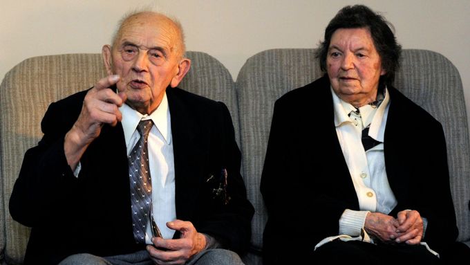 Kazatel Jan Jelínek s manželkou Annou za druhé světové války na Volyni poskytli azyl Ukrajincům, Polákům i židovským uprchlíkům. Foto z roku 2008.
