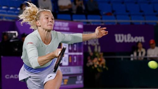 Kateřina Siniaková na turnaji v Soulu 2025