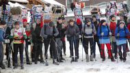 Startovalo se před hotelem Srdiečko ve středisku Chopok juh (1213 m.n.m.).
