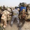 Čadští vojáci v boji proti Boko Haram