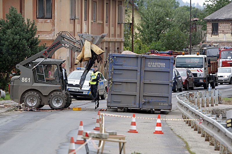 Smědá týden po povodni
