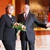 Angela Merkelová a Václav Klaus