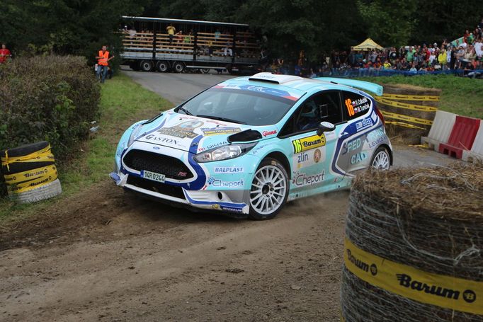 Barum rallye 2014: Roman Odložilík, Ford Fiesta R5