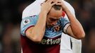 Soccer Football - Premier League - West Ham United v Liverpool - London Stadium, London, Britain - January 29, 2020   West Ham United's Mark Noble reacts          REUTERS