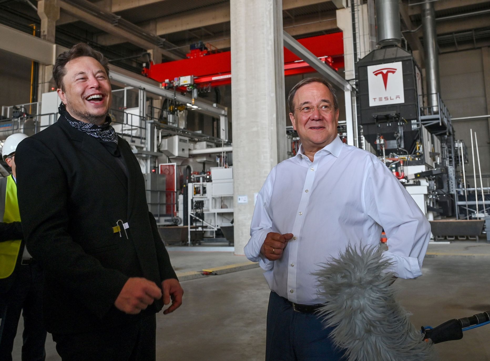 Tesla Gigafactory Berlín otevření veřejnosti 8. října 2021