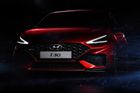 Hyundai i30 modernizace 2020 skica