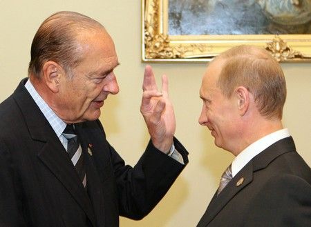 Chirac a Putin