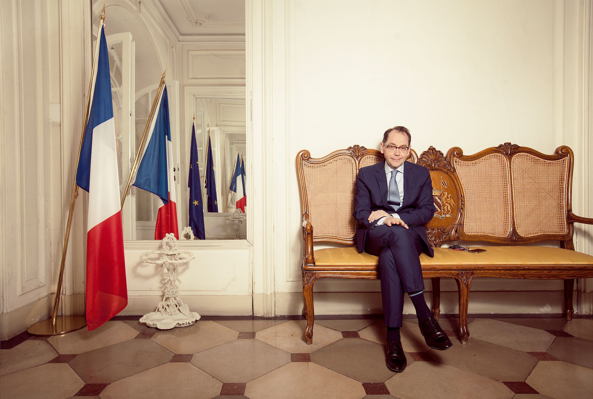 Francouzský velvyslanec Roland Galharague, Velvyslanectví Francouzské republiky, den otevřených dveří