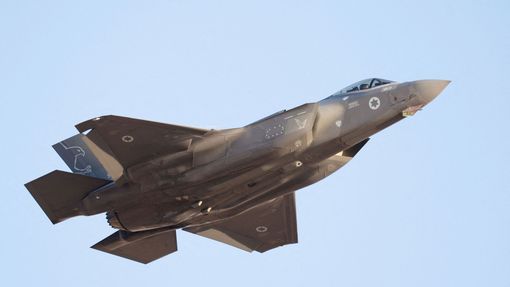 Stíhačka F-35 izraelského letectva.