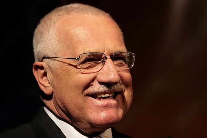 Václav Klaus jako čestný host u lidovců.