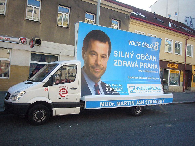 Senátní kampaň v Praze 6