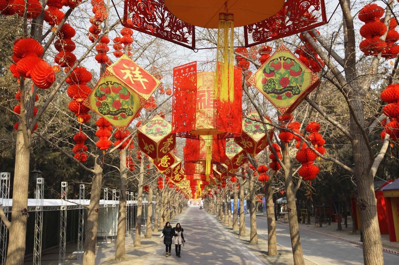 Čínský Nový rok - přípravy - Peking