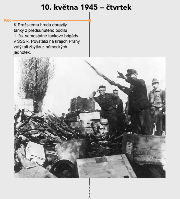 grafika - osvobození - 10. května