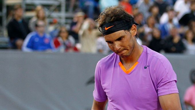 Rafael Nadal byl i přes finálovou porážku s návratem spokojený