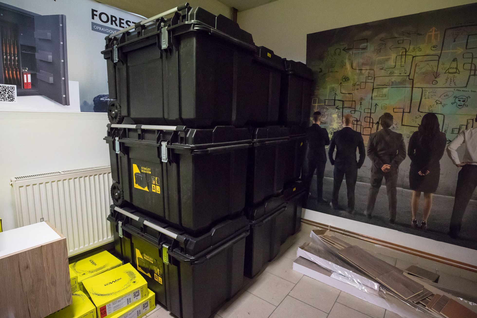 Výroba protiatomových krytů, Tebrix, Michal Terendy