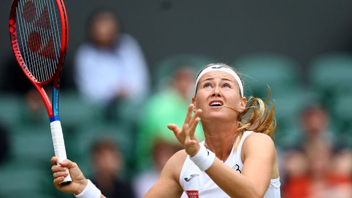 Bouzková na turnaji v Praze vyřadila krajanku Šalkovou a je ve čtvrtfinále; Zdroj foto: Reuters